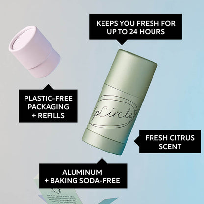 Refillable Deodorant with Macadamia + Bergamot